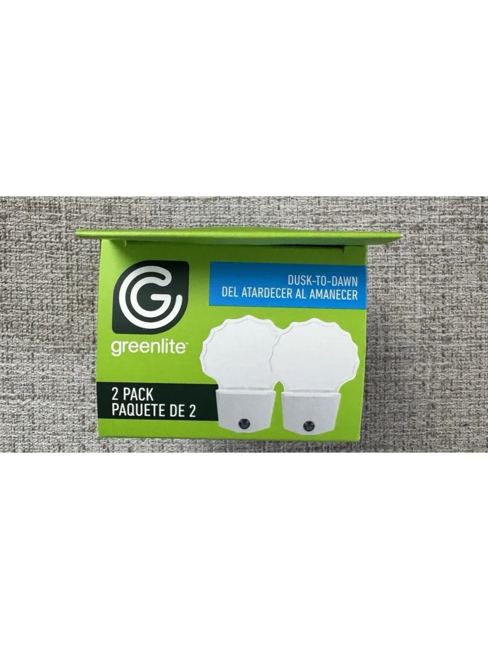 Greenlite Automatic LED NightLight 2 Pack Dusk Til Dawn Automatic Sensor-4 Total